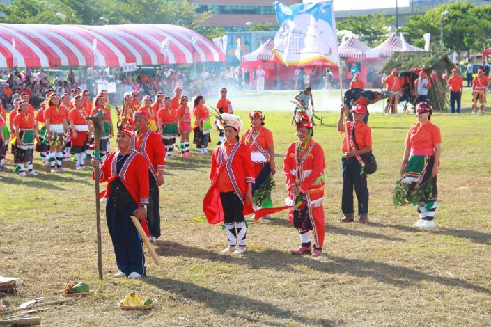The actress of Taoyuan City Indigenous joint harvests
