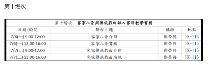 第十場次