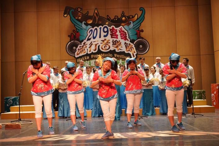 客家歌曲合唱大賽-參賽團體熱情演出
