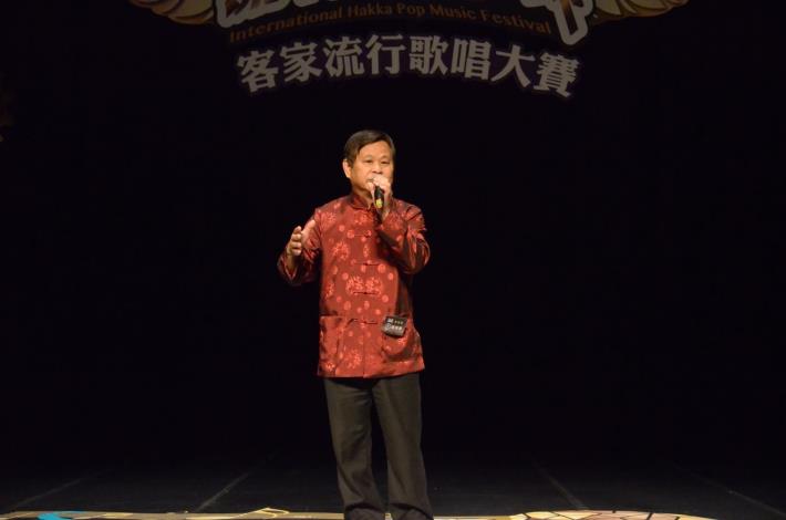 參賽者皆台風穩健、用嘹亮的歌聲唱出客家歌曲的喜愛
