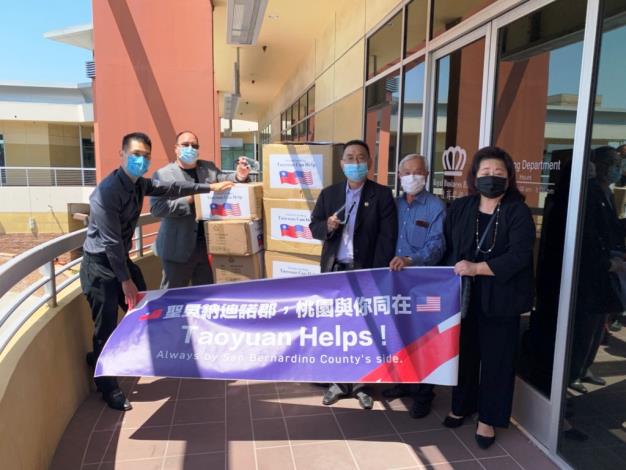 Supervisor Curt  Hagman greatly appreciates the PPE provided by SBCounty's friends in Taiwan