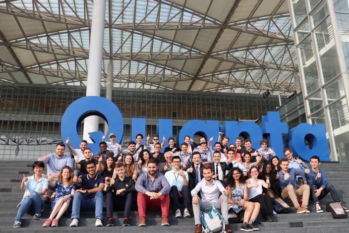 法國格勒諾布爾高等管理學院41位MBA碩士後研究生前往廣達電腦公司企業參訪。