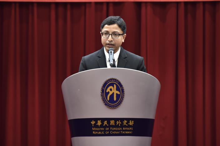 印度台北協會會長戴國瀾感謝桃園市的促成，以及來自台灣民間的支持。