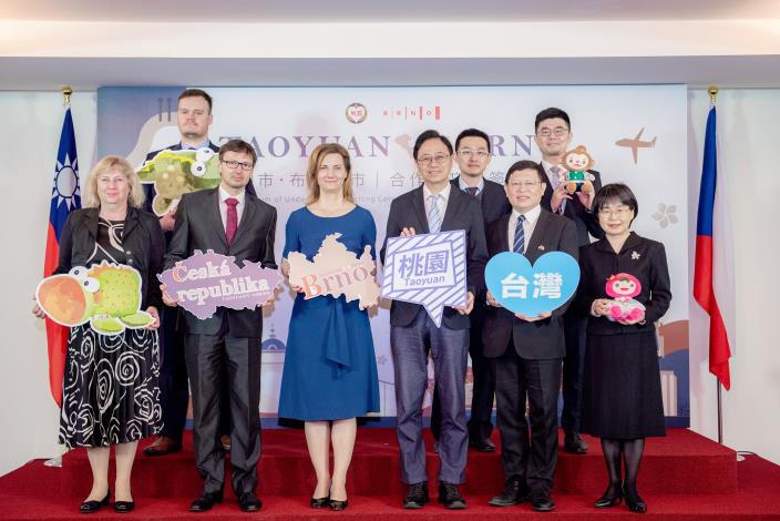 The MOU signing marked Taoyuan's first sister-city tie established since Mayor Chang took office.