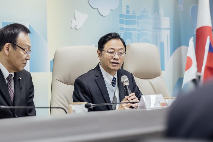 張市長促開拓更多面向交流、相約2025台灣燈會再見面