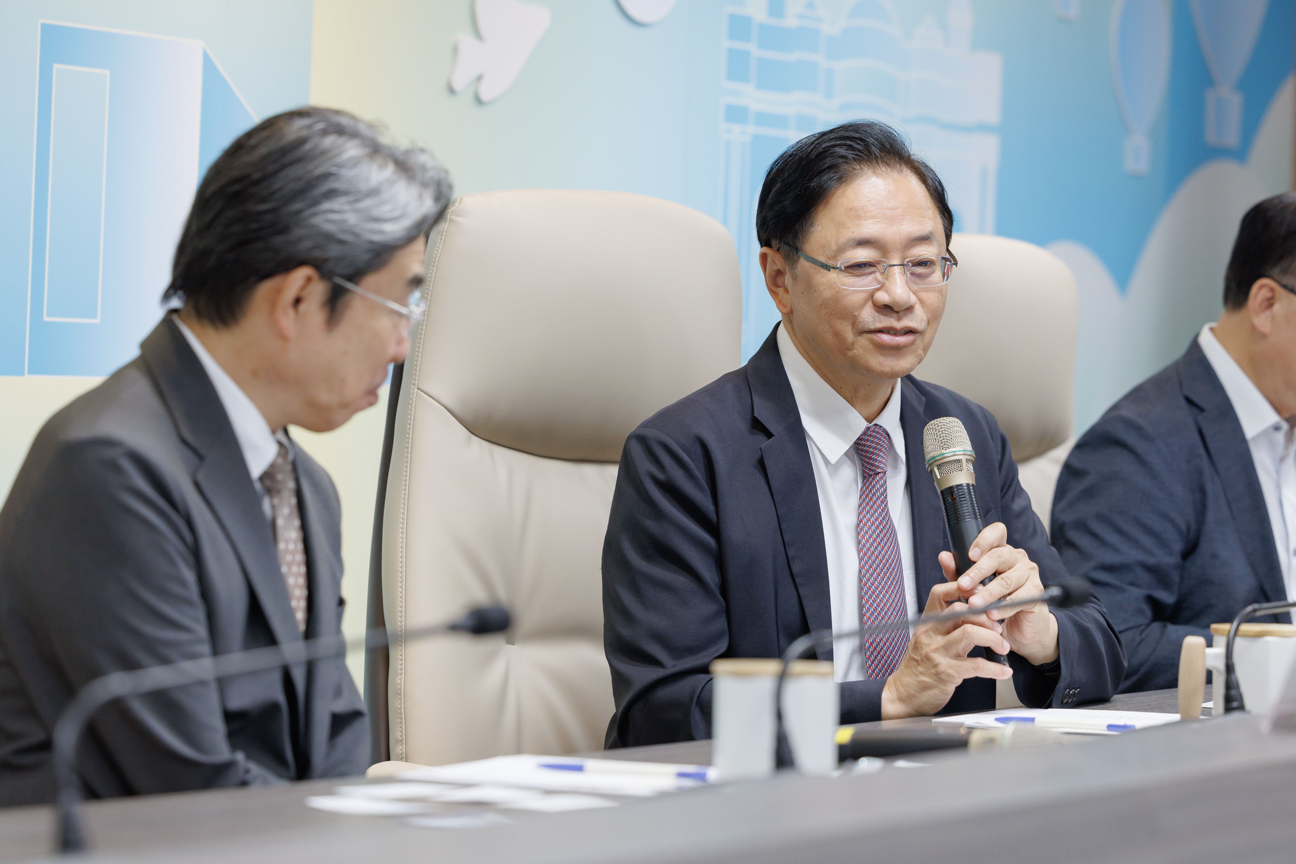 張市長期待未來桃園和熊本縣在體育賽事上持續交流，也希望增進產業和觀光方面合作