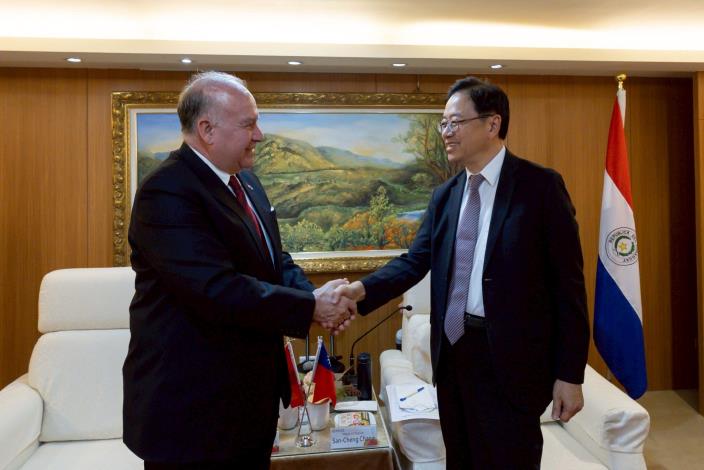 巴拉圭共和國傅達耀大使訪桃 盼促進雙邊經貿、產業及教育交流