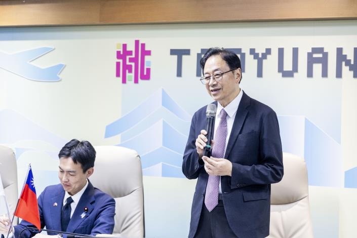 張市長表示，桃園目前與日本8座城市締盟，其中，石川縣加賀市、香川縣、千葉縣、和歌山縣有田郡湯淺町及千葉縣成田市等5座城市在今年邁入締盟10週年。