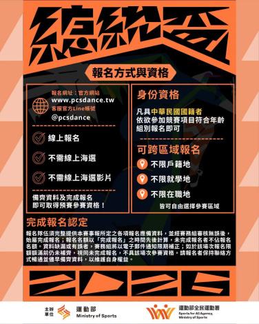 總統盃-報名方式與資格
