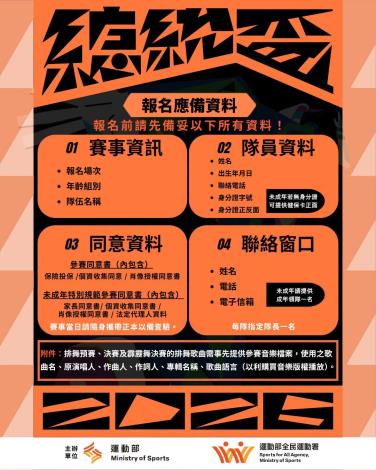 總統盃-報名應備資料