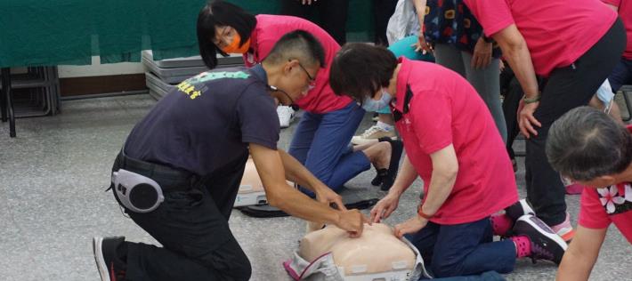 17教官指導志工同仁