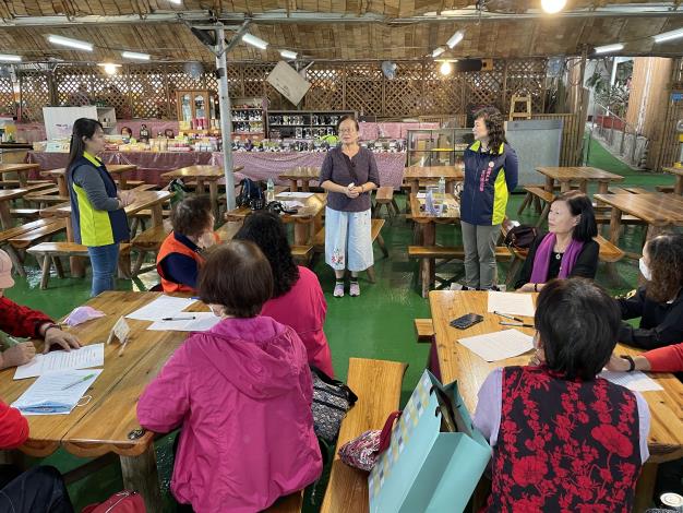 新任志工隊長致詞