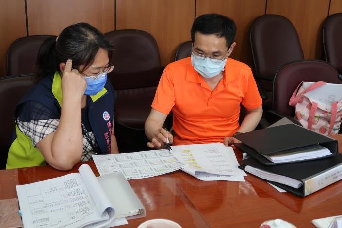 江科員支夫對於稽核的項目給予建議