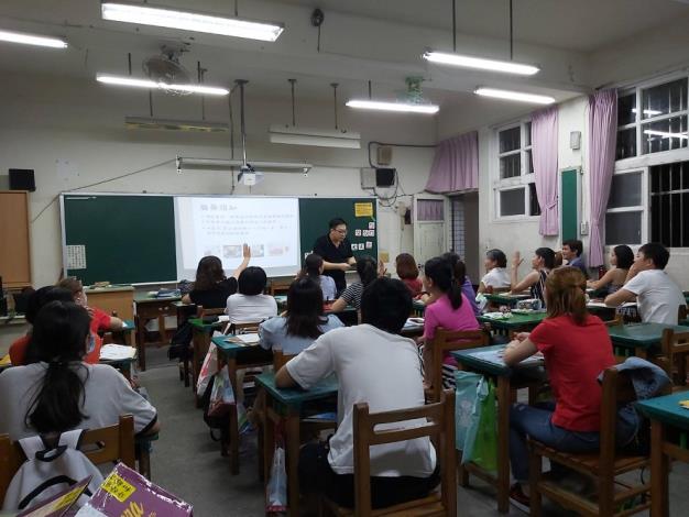 楊梅區衛生所對新住民進行衛教