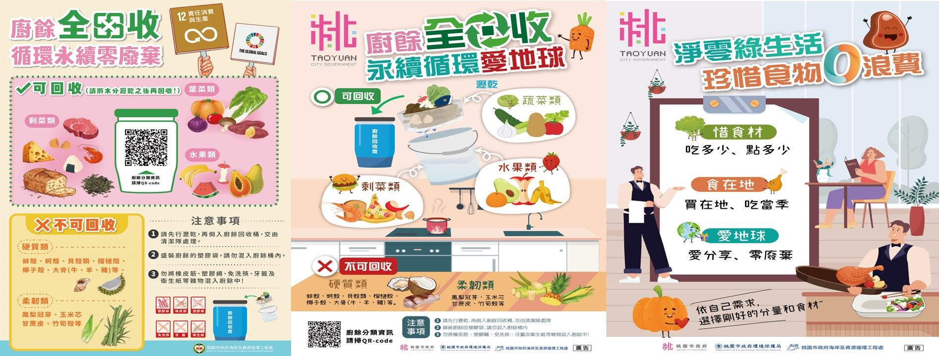 〈宣導〉「廚餘全回收」政策。