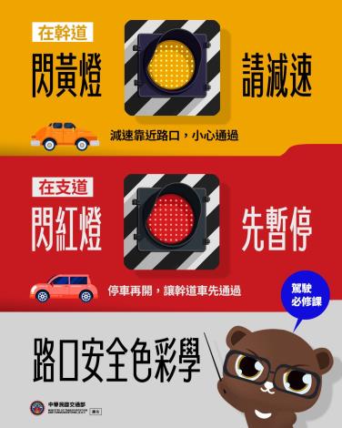 圖卡-路口安全色彩學