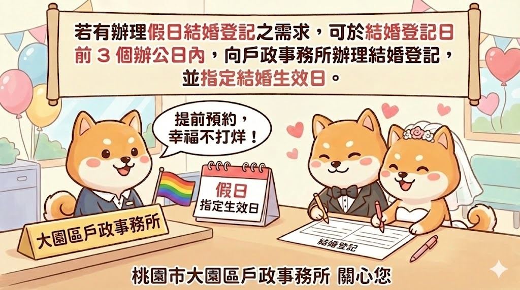 結婚登記指定生效日