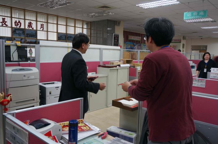 新春團拜(局長蒞臨)歡迎照