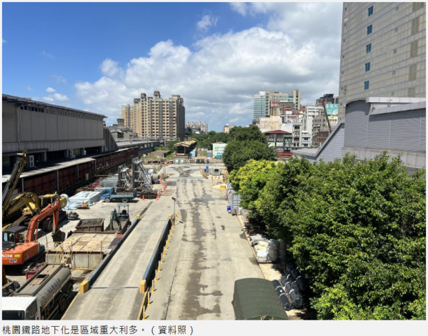 桃鐵地下化進度落後 沿線房價撐不住 「這站」暴跌近2成1