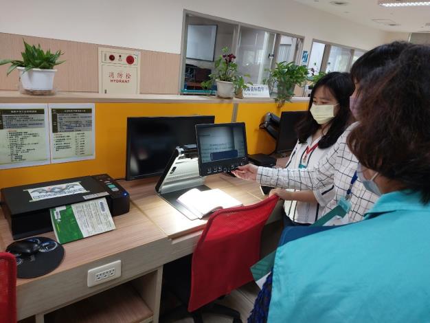 台灣圖書館盲人閱讀區硬體設備介紹