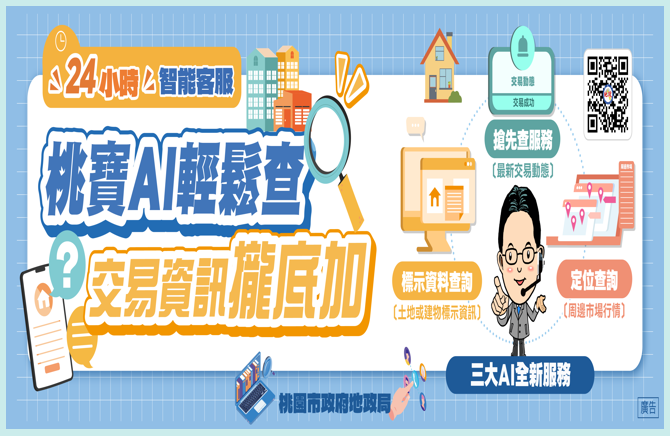 桃寶AI輕鬆查  全新查詢服務攏底加