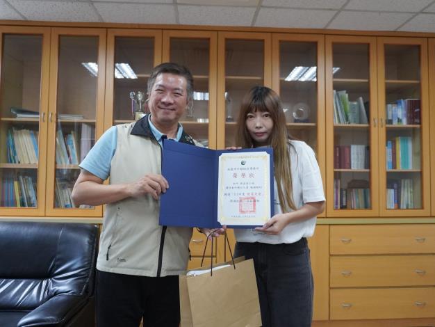 表揚微笑天使-蔣孟庭