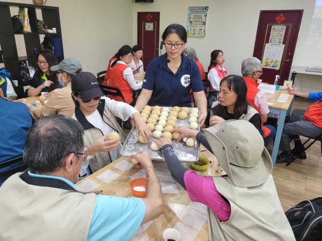 志願服務體驗活動-手作饅頭1