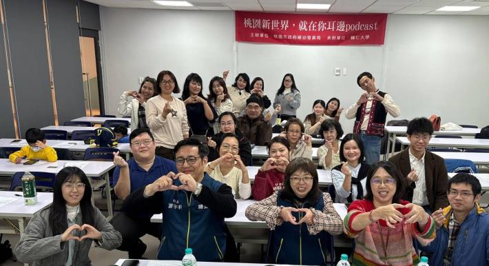 杜局長與學員大合照