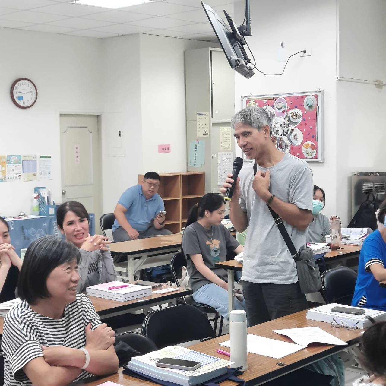 張永生-本期唯一男性學員自我介紹