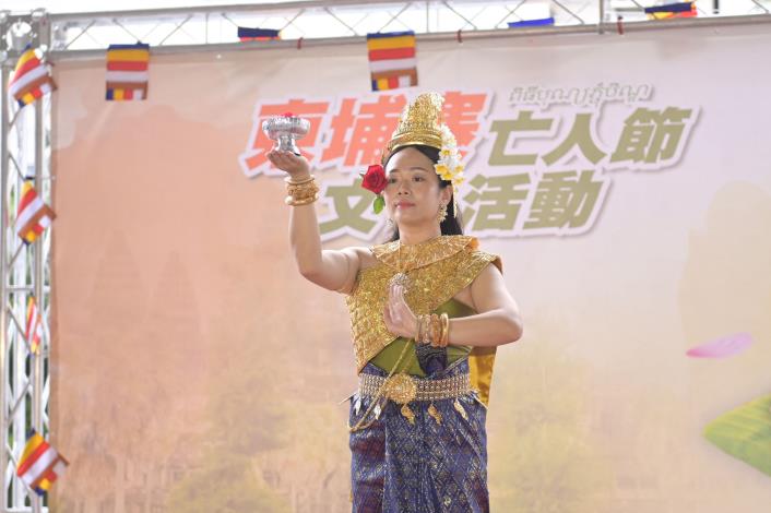 柬埔寨仙女舞表演