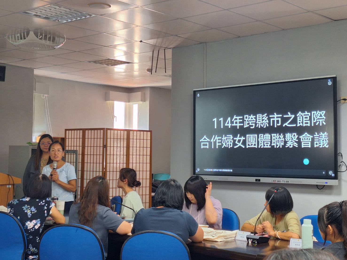 與會代表分享婦女創新方案(4)