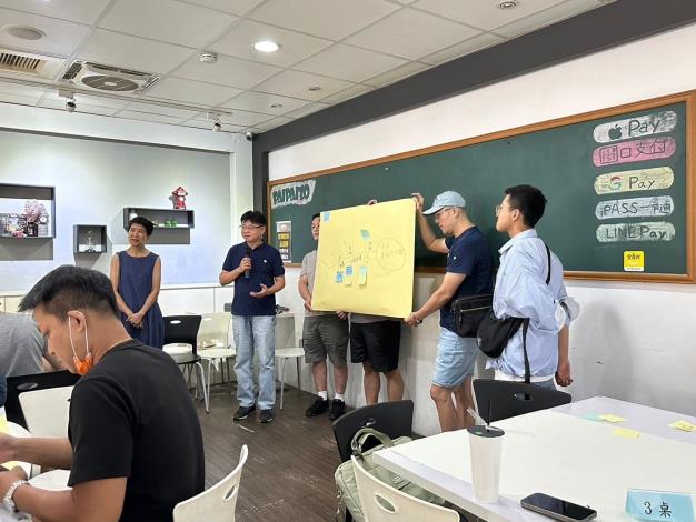 成員分享討論成果