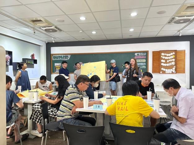 成員進行互動討論