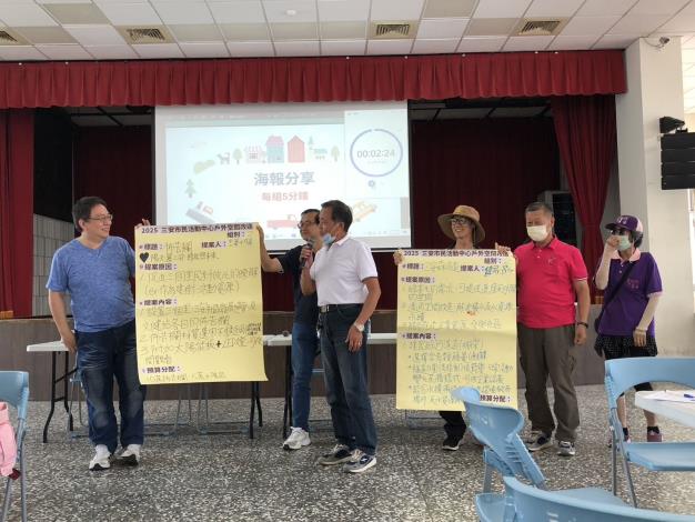 提案工作坊─熱情上臺分享