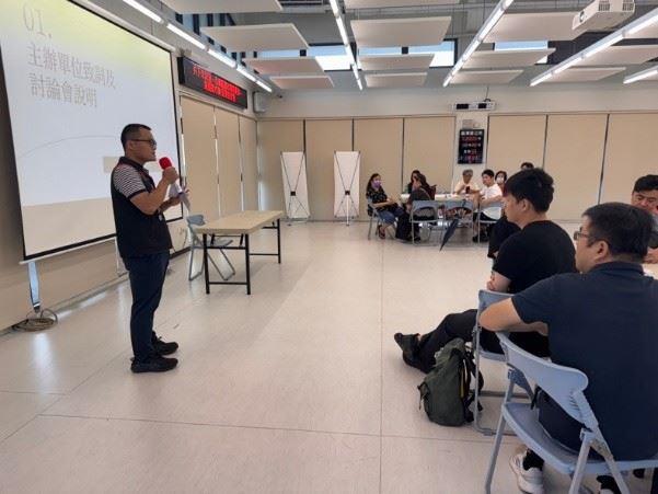 圖1-龍潭區公所視察致詞