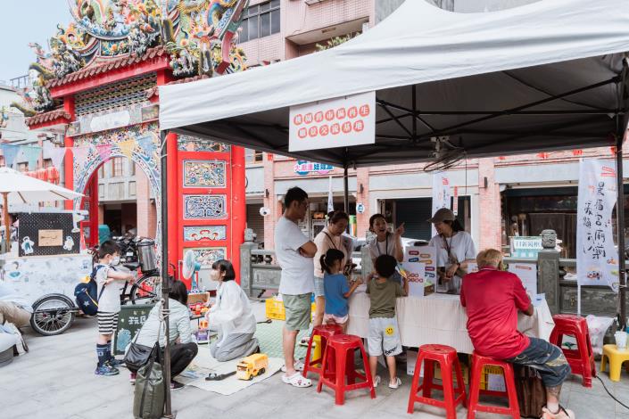 議題行動市集攤位互動1