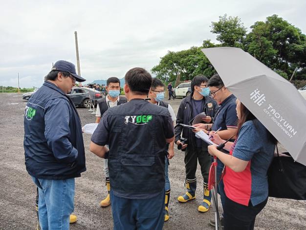 桃園「檢調警環」聯盟通力合作 共同偵破非法棄置回填廢棄物案