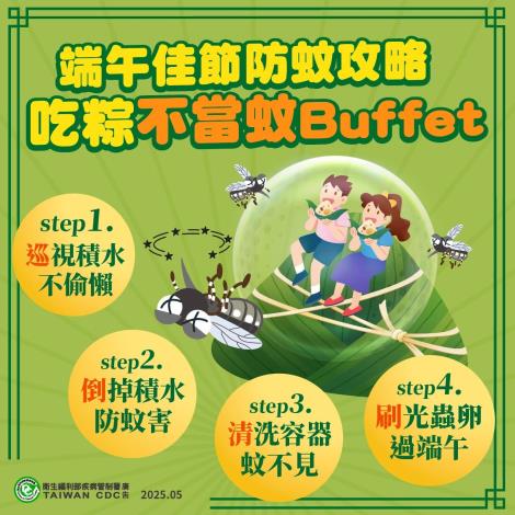 端午佳節防疫供略