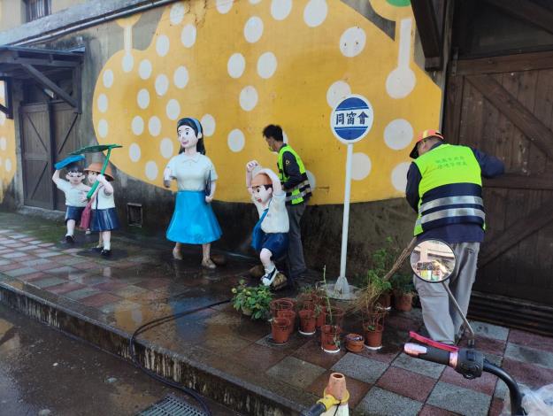 市府跨局處清整 展現富岡「潔淨小鎮」新亮點2