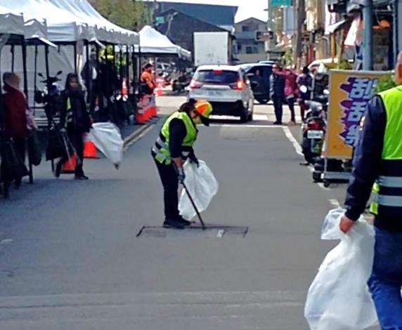 市府跨局處清整 展現富岡「潔淨小鎮」新亮點1