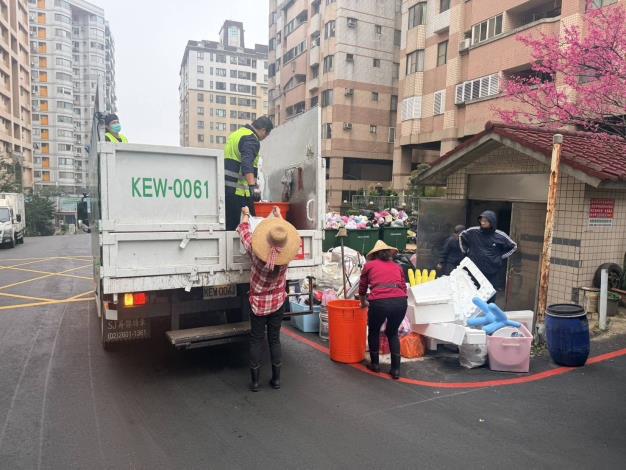 過年前夕垃圾收運「馬」不停蹄 桃園乾淨迎新春3