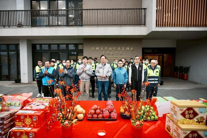 張市長期許新的一年桃園環境持續改善