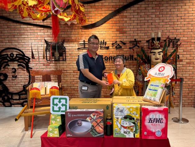 端午物資致贈活動-永豐餘工業用紙股份有限公司致贈