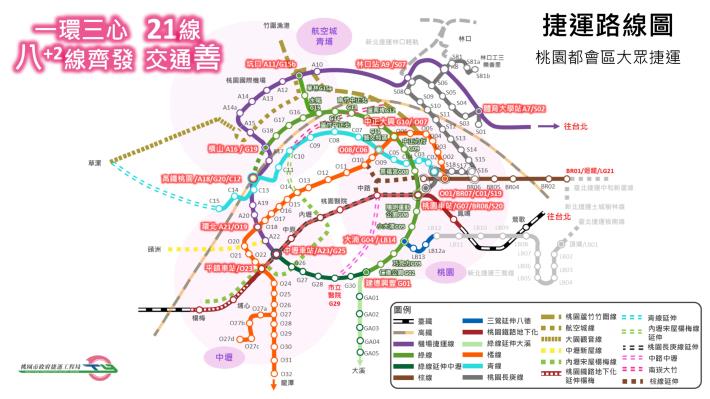 捷運路網圖