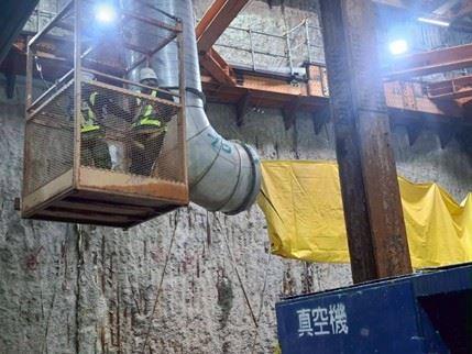 G06潛盾南井風管安裝