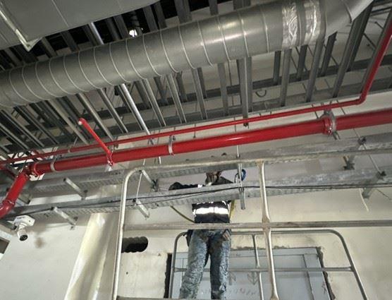 G15b站監控配管作業