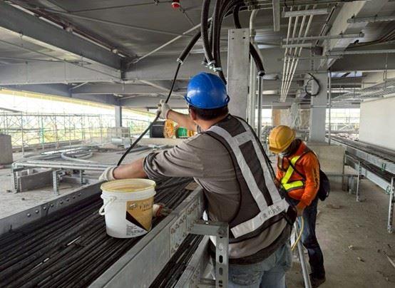 G15站監控拉線作業