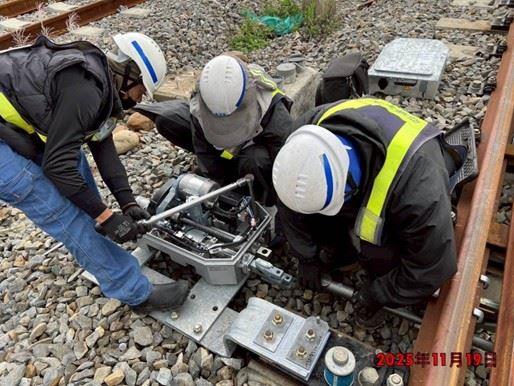 北機廠行車監控系統轉轍器安裝