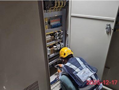 北機廠供電系統發電機控制盤接線