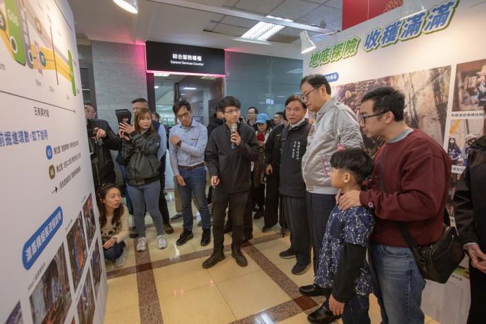 第二工務所介紹八德地下段展板